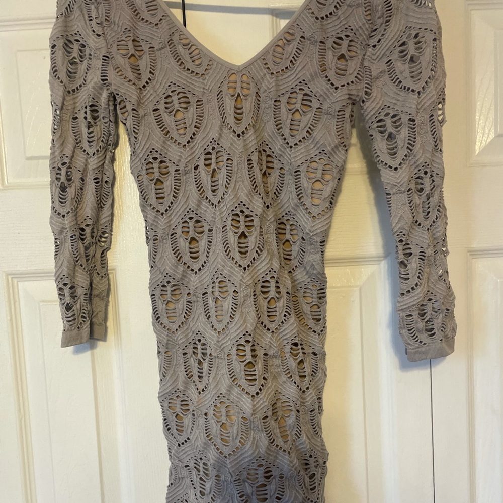 Body control Bebe lace lined dress